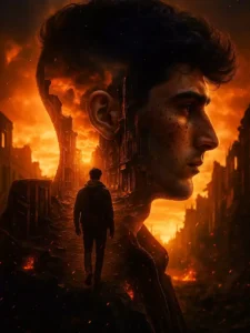 Sombras del Fin: Caminando entre Ruinas